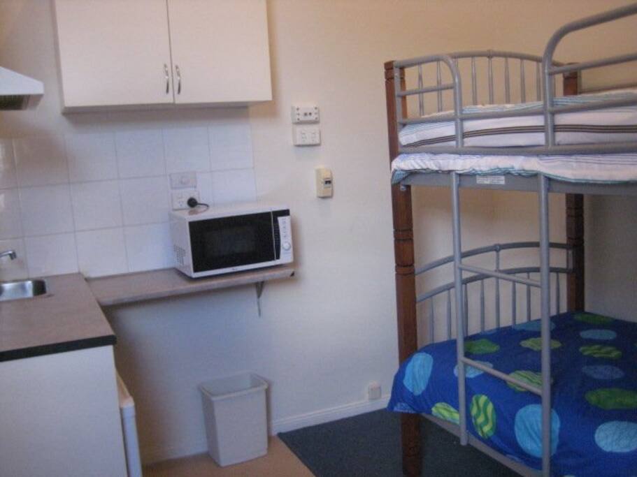 Room is furnished with one 2 bed-bunk (mixed)
Please note - this a 2 Bed Dorm, when you book one bed you may share with another person.