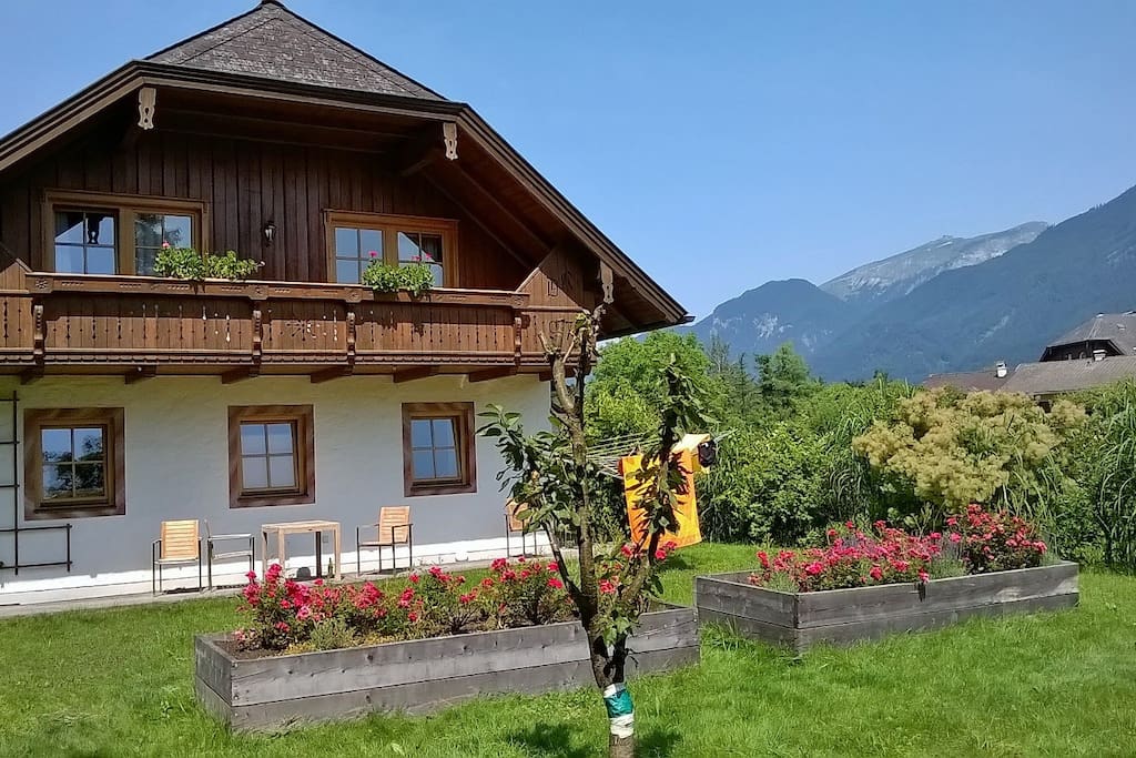 Ferienhaus im Sommer