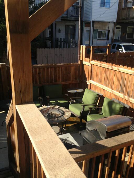 This is the patio