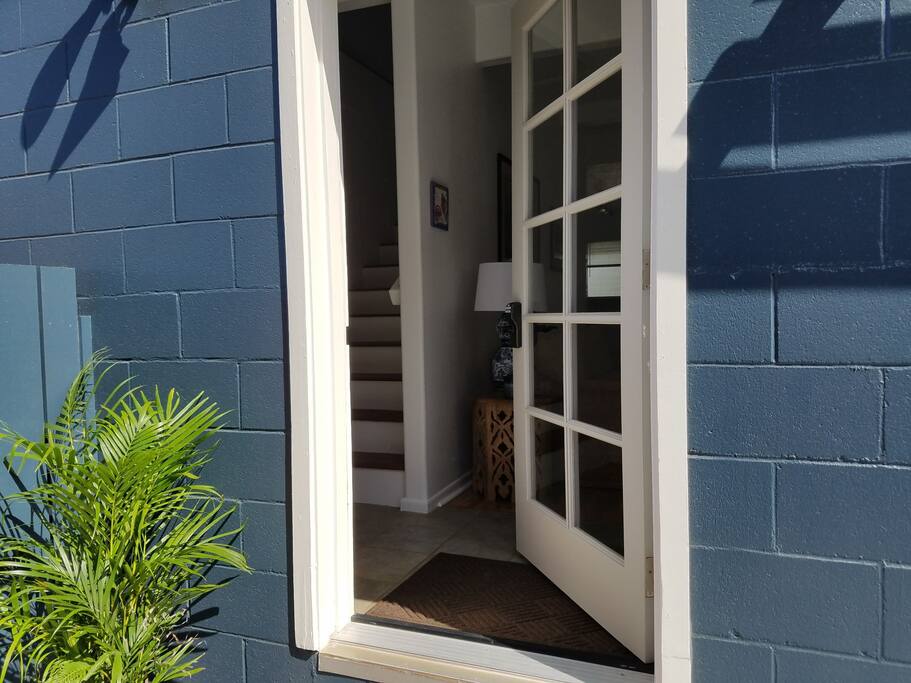 Front entrance.