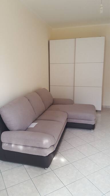 private room with sofa bed