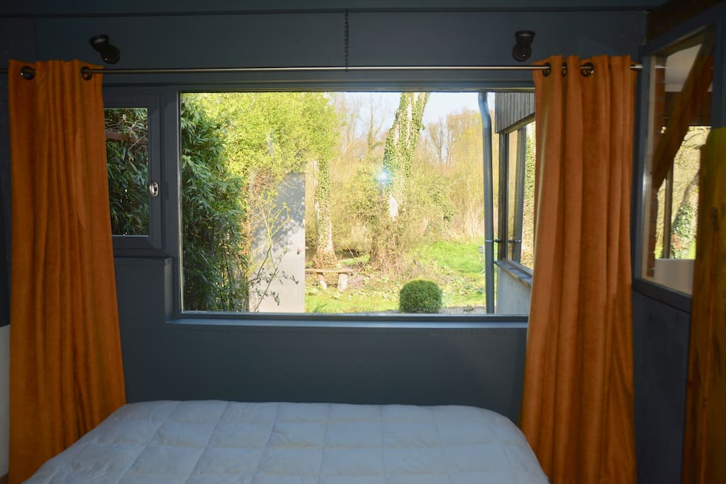 Vue depuis la chambre de l'Atelier