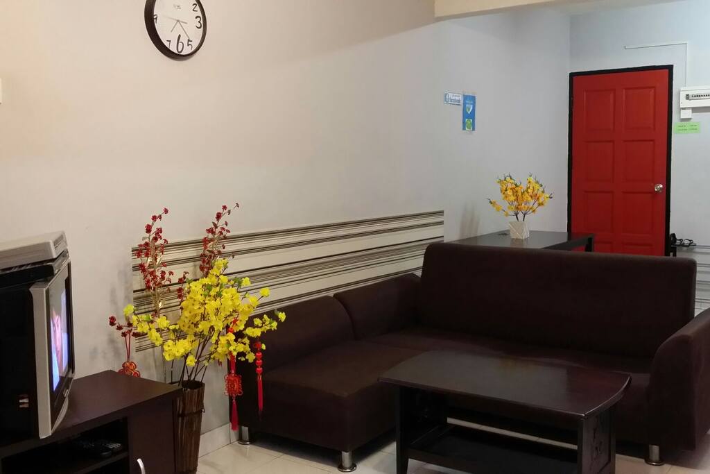 Living room with sofa