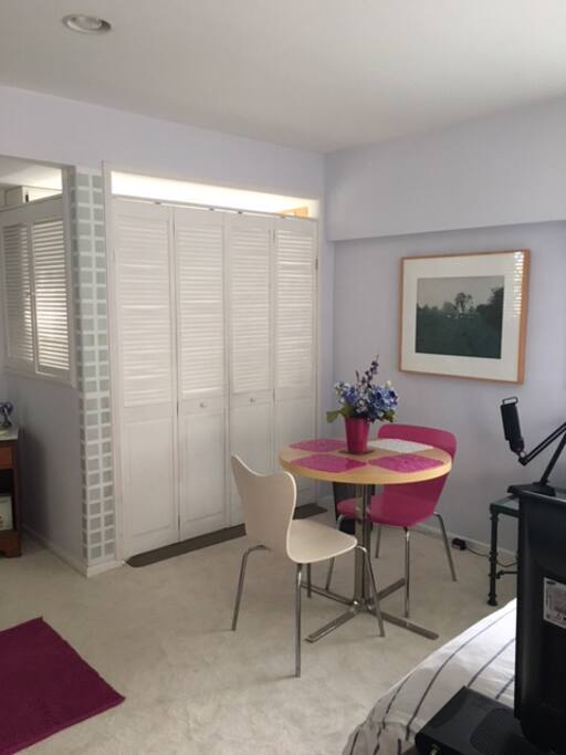 Dining area.