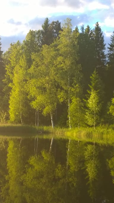 View from the dock