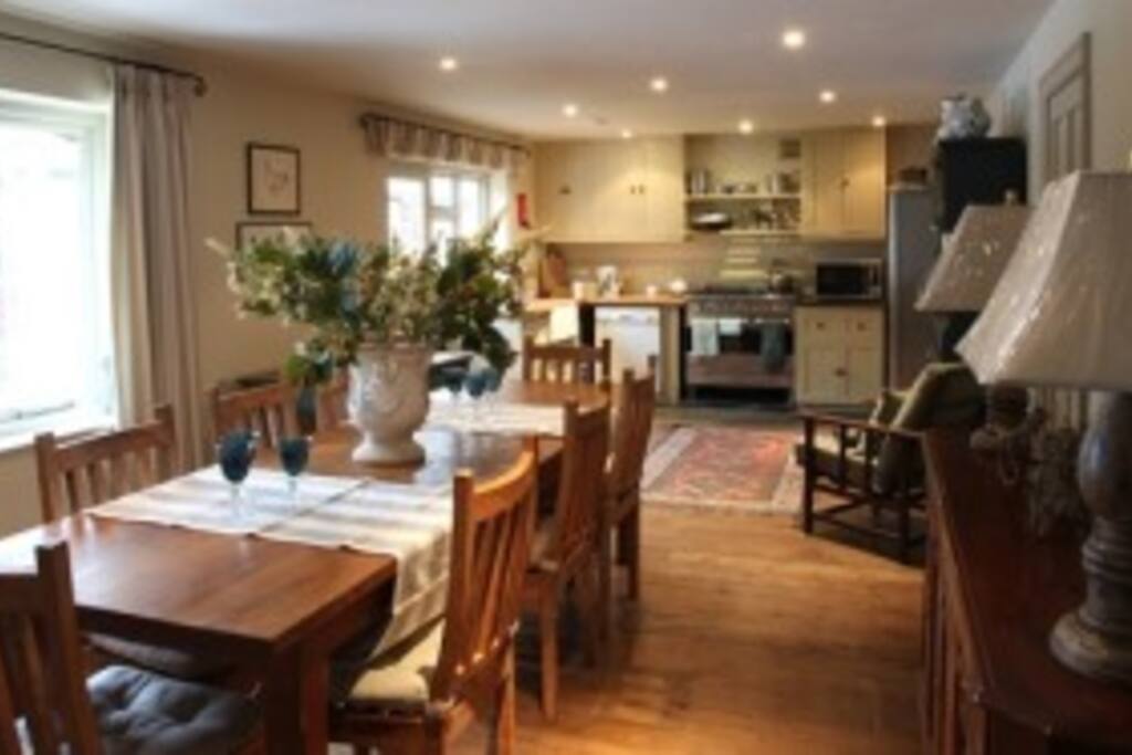 The Brewhouse Kitchen and Dining Area