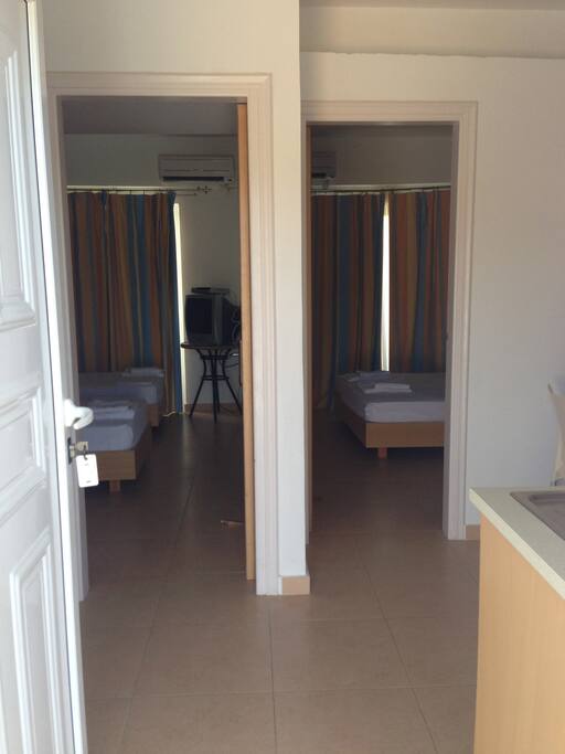 Entrance from the balcony