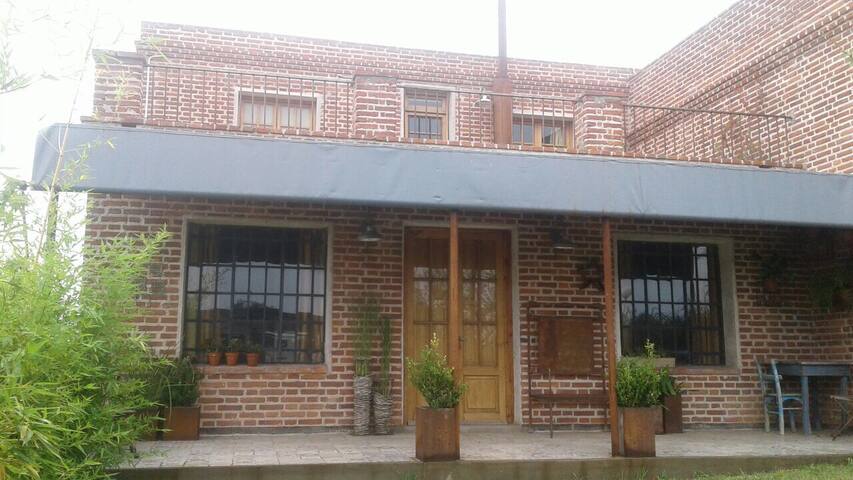 House facing the lake