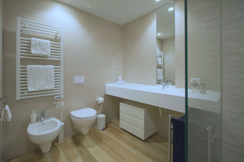 Bathroom with shower