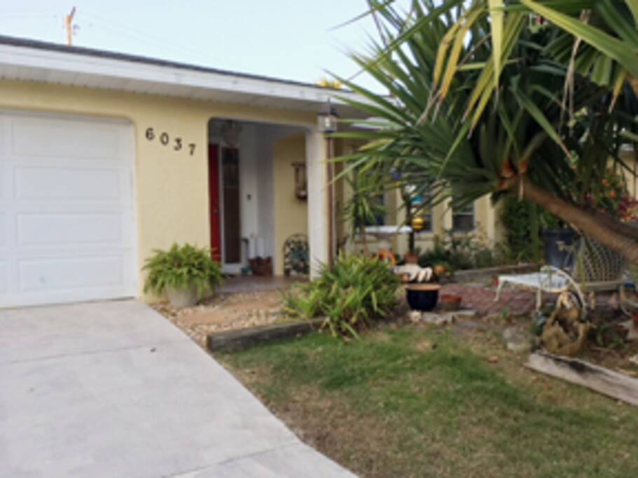 Driveway and front porch