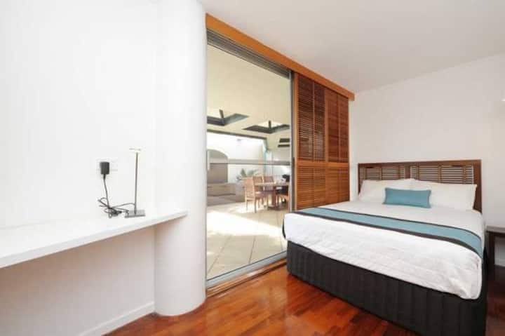 Tercer dormitorio con ventilador de techo
