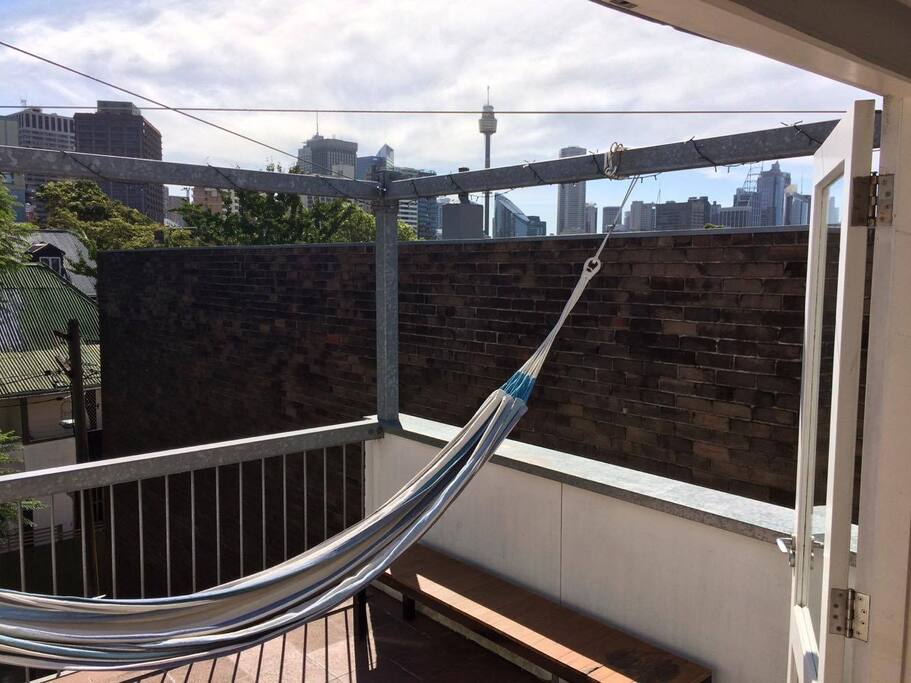 Great views of the city from the room