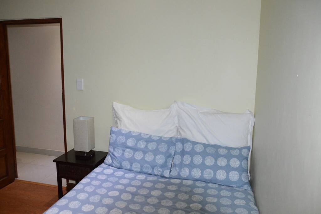 Build-in wardrobes. TV is available in the Fire place room.