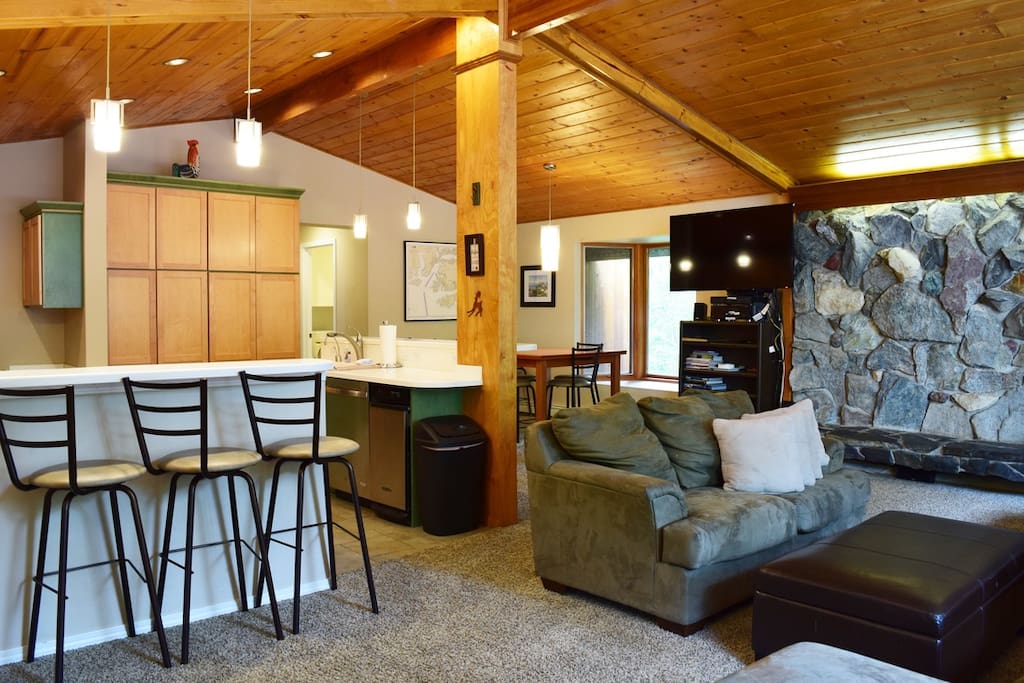 Another view of the main living area of the house.
