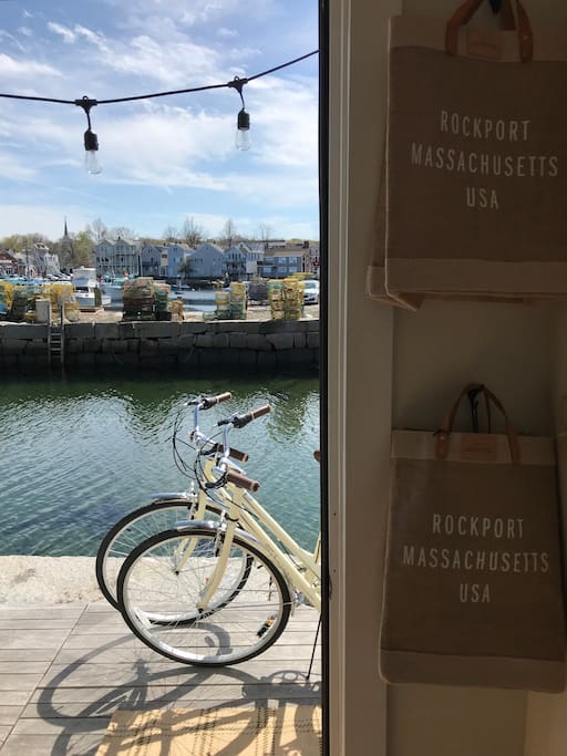 A pair of bikes for exploring the area