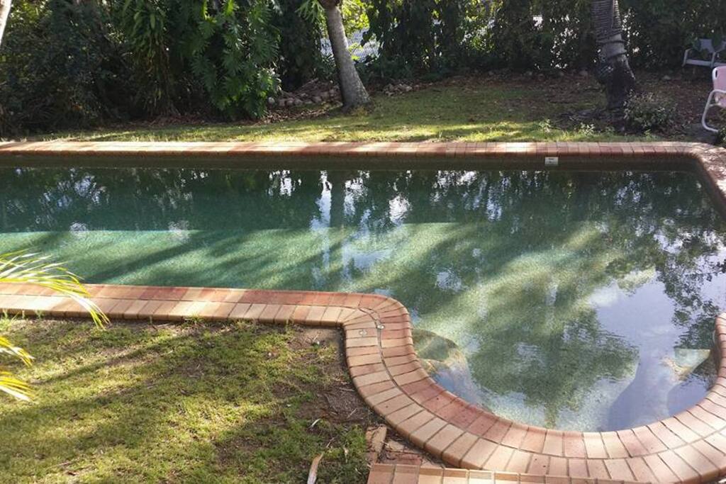 12m x 4m pool.
Pool is private for your entire stay