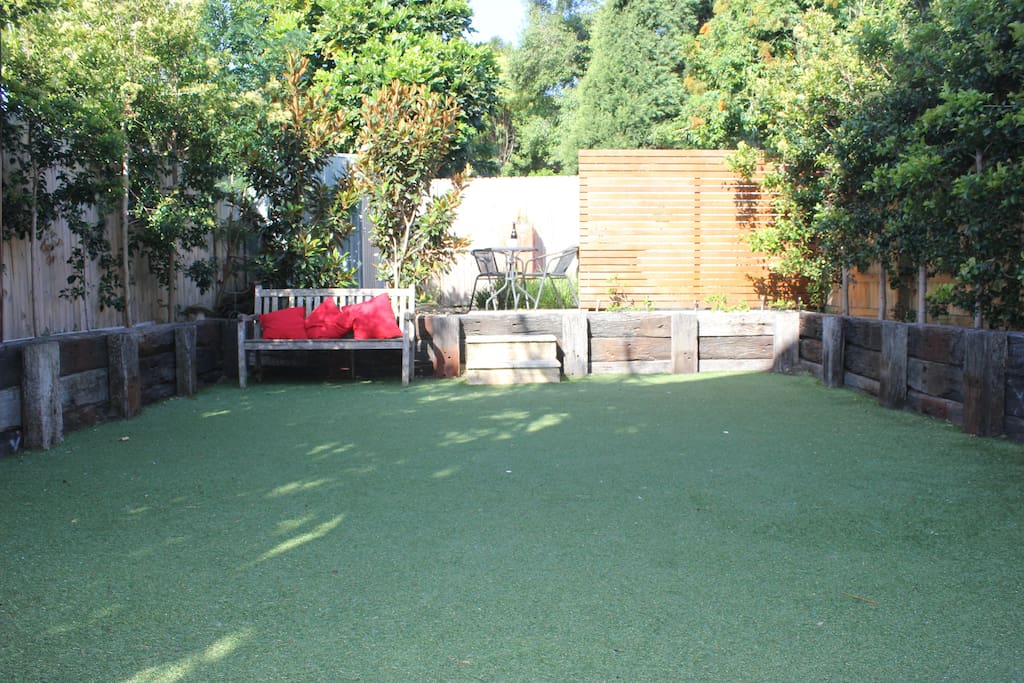 Outdoor entertaining area