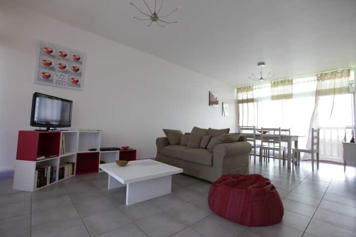Appart. 80m2 Ventilé Avec Terrasse - French Guiana