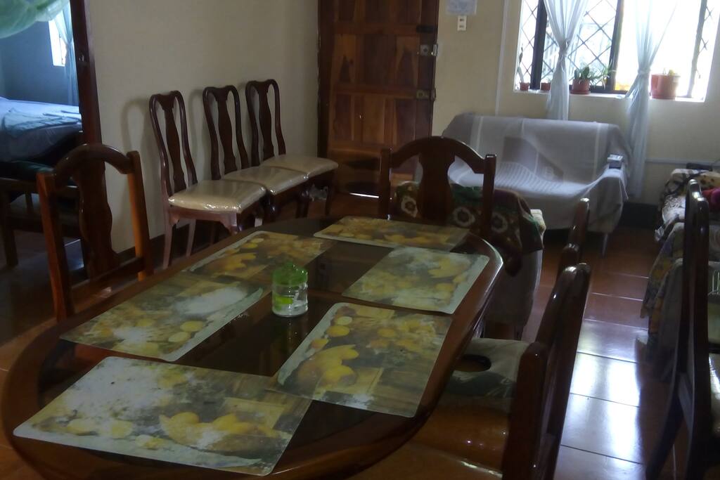 Sala comedor y cocina