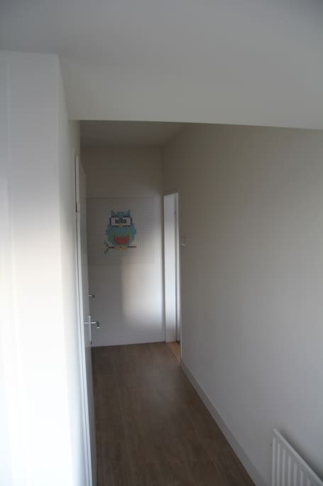 Ingang van het huis.