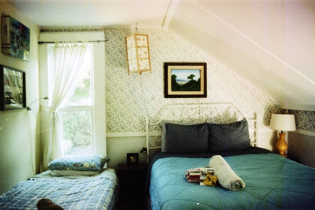 Photo by artist Elisabeth Dare. Her work is created on film ranging from 35mm to instant and medium format photographs. She often uses alternative materials to develop film such as tea, wine and laundry detergent to create organic imperfections in her work.