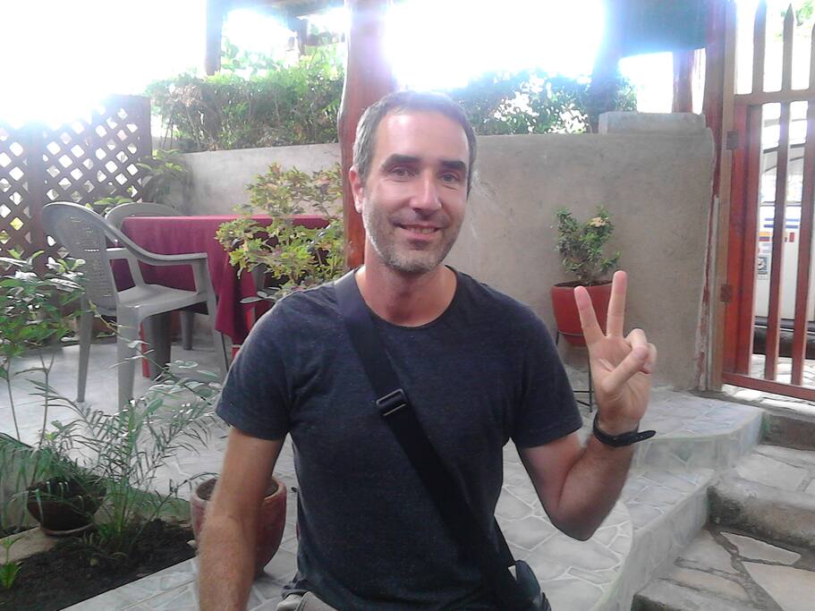 On his way to Ometepe