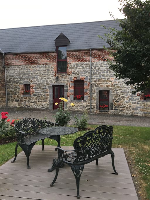 Salon de jardin partagé