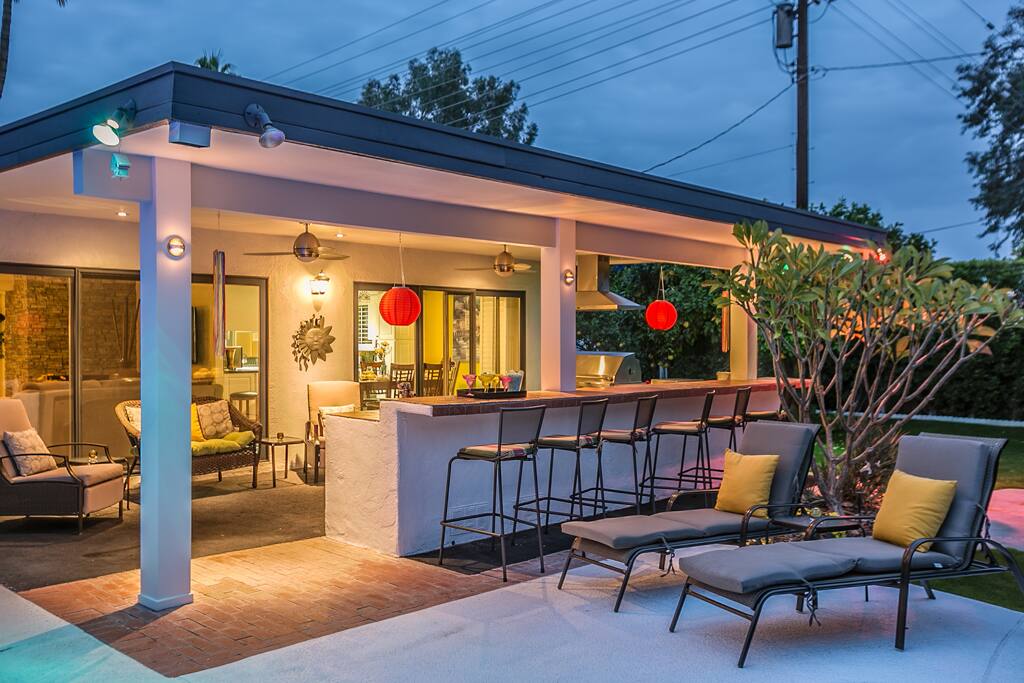 Outdoor Living Night shot