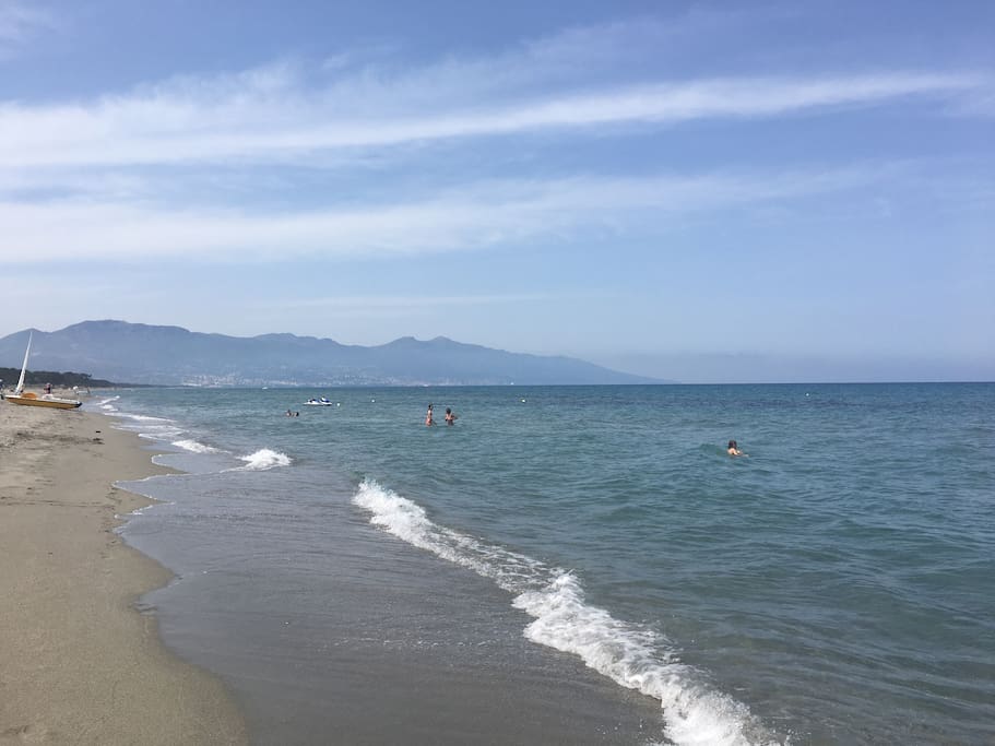 plage à 150 m