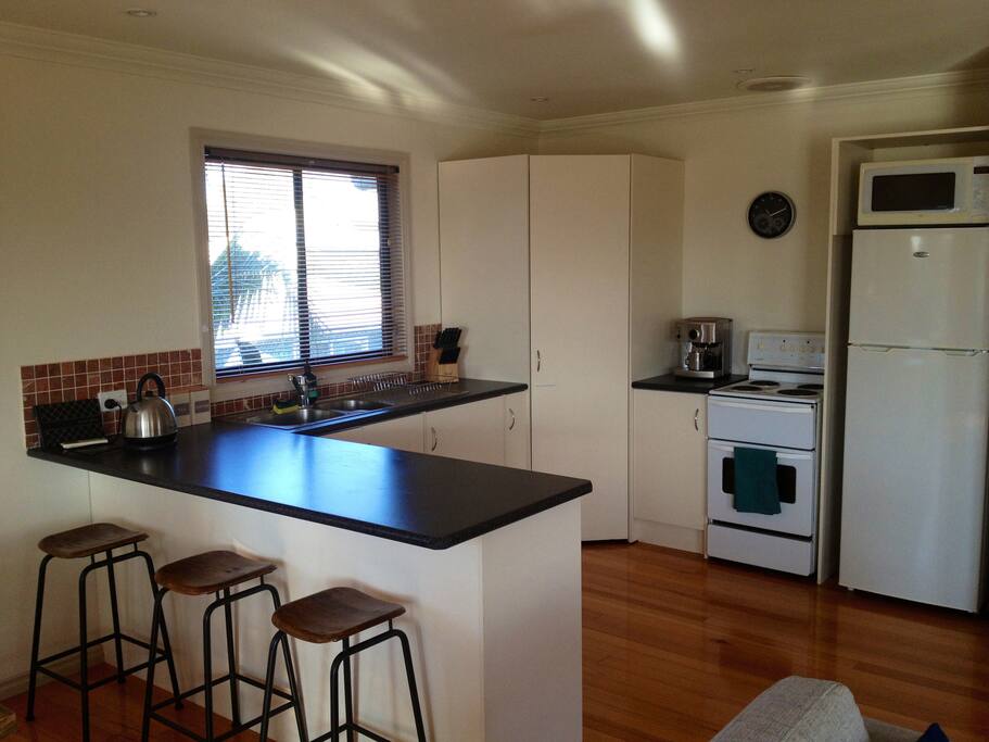 Well equipped kitchen