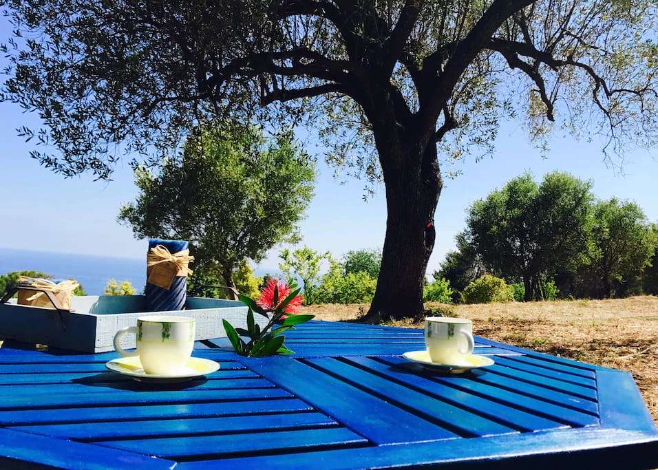 Colazione con vista mare
