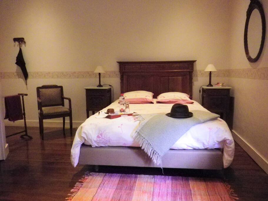 Chambre à coucher en façade Nord