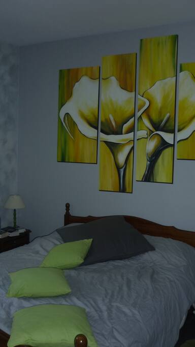 suite parentale (chambre + salle de bains)