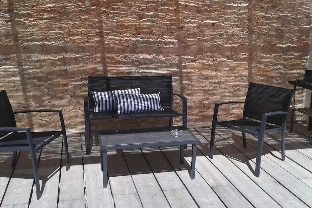 Terraza soleada