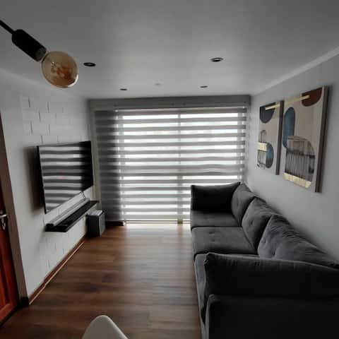 Top performing Airbnb: Cozy apartment + office in Rancagua