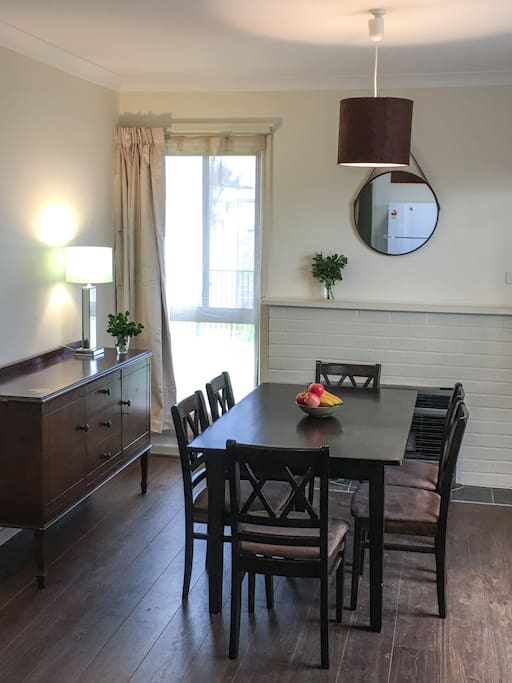 Dining: Large, light filled dining room