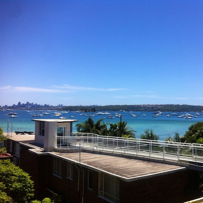 View from the balcony