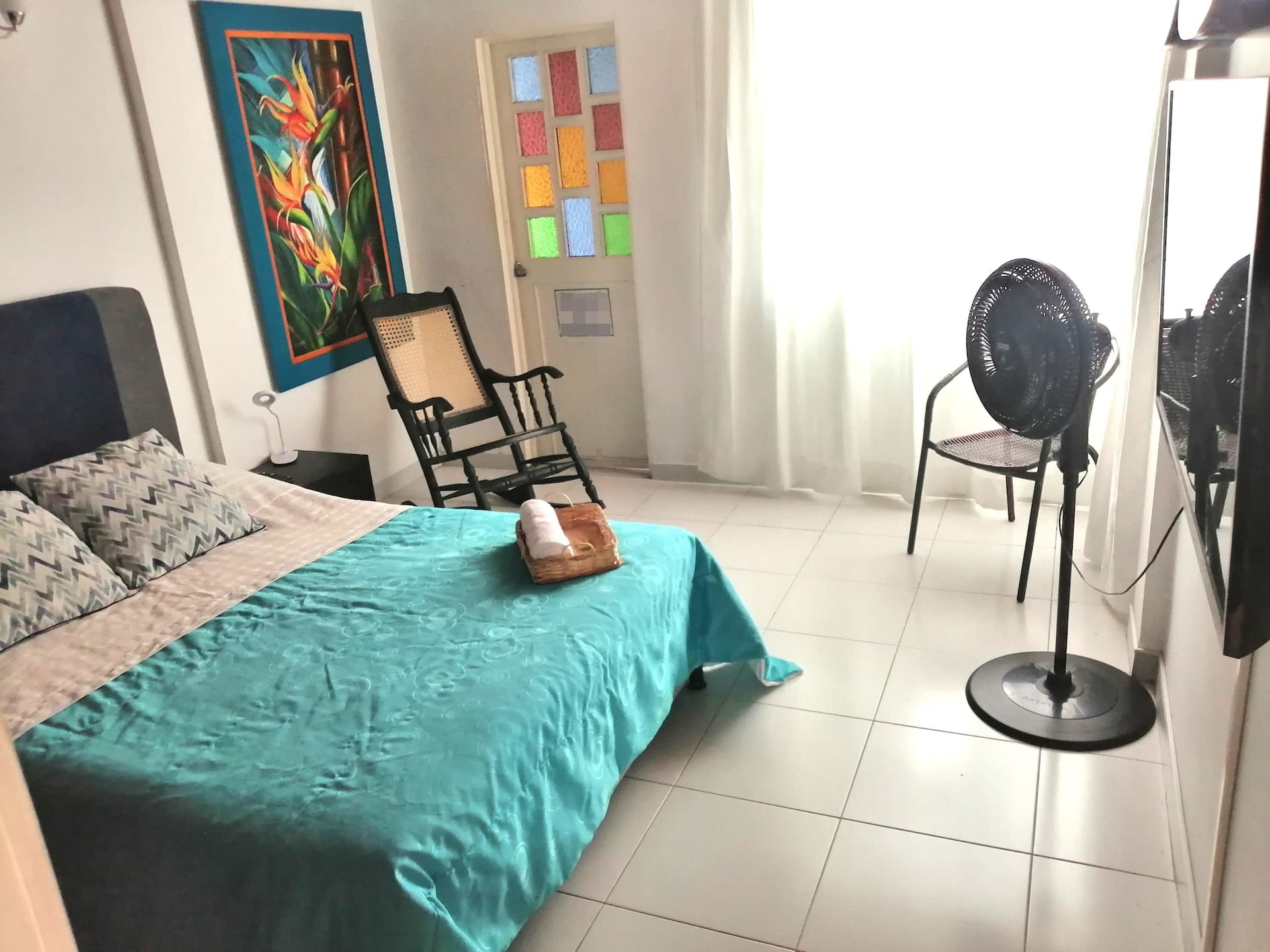 Studio apartment in the central sector.