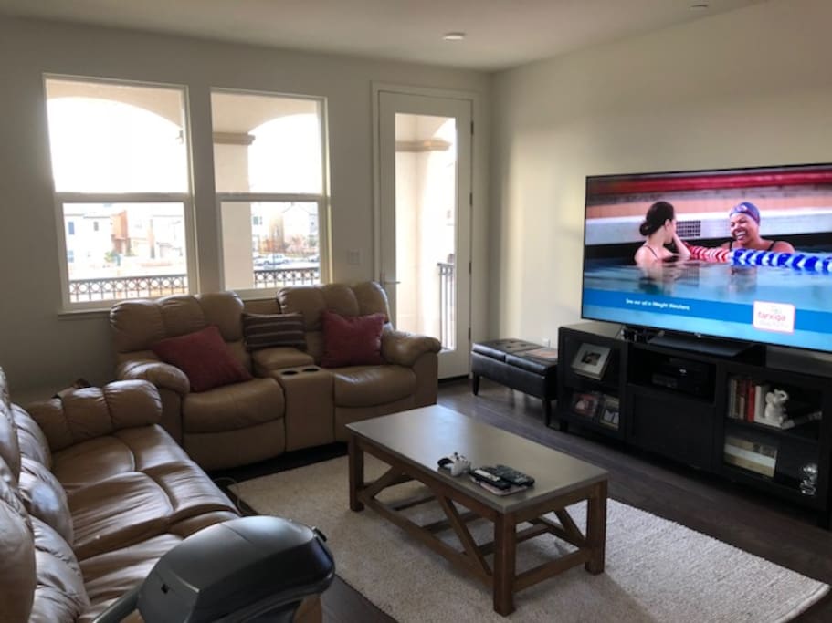 Living Room 70 inch TV
