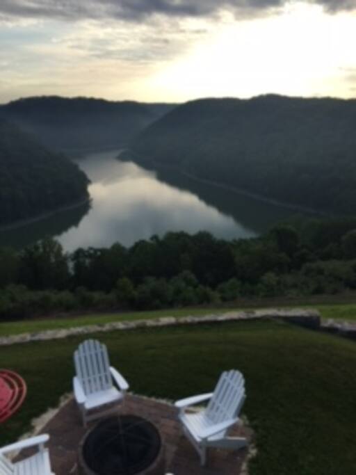 View from back deck