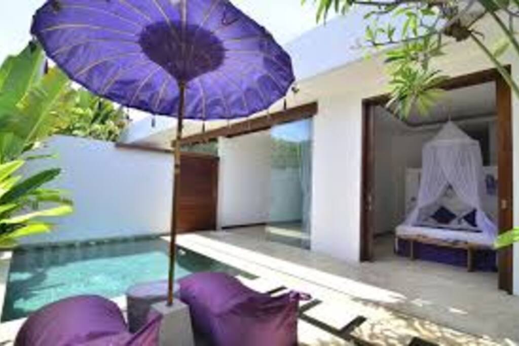 sunbed for pamper yourself under the beautifull sun