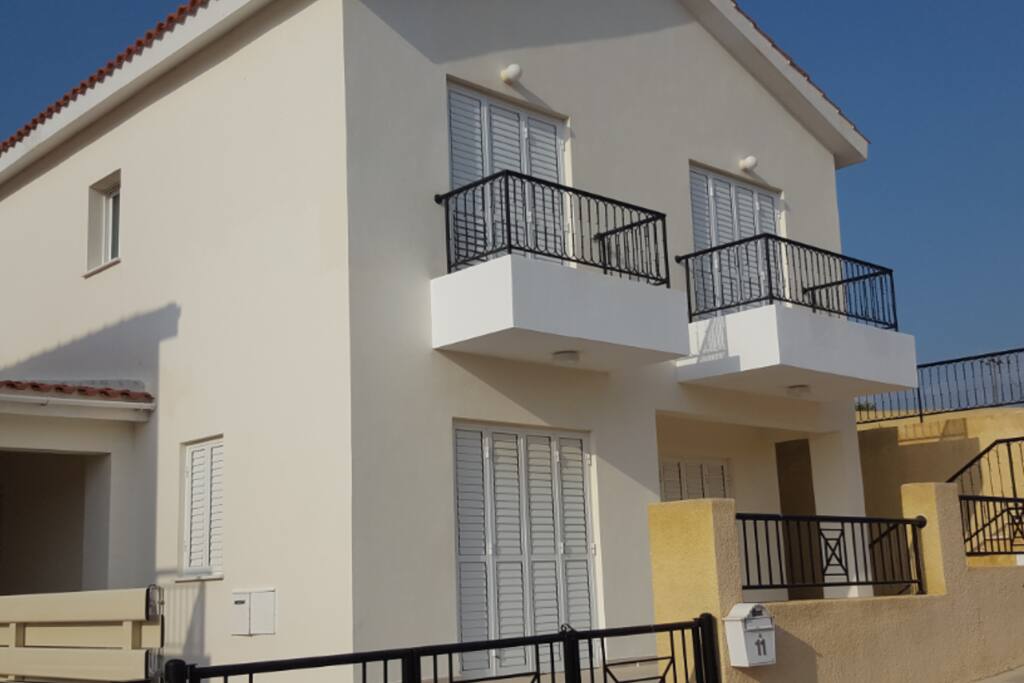 Small balconies off every room