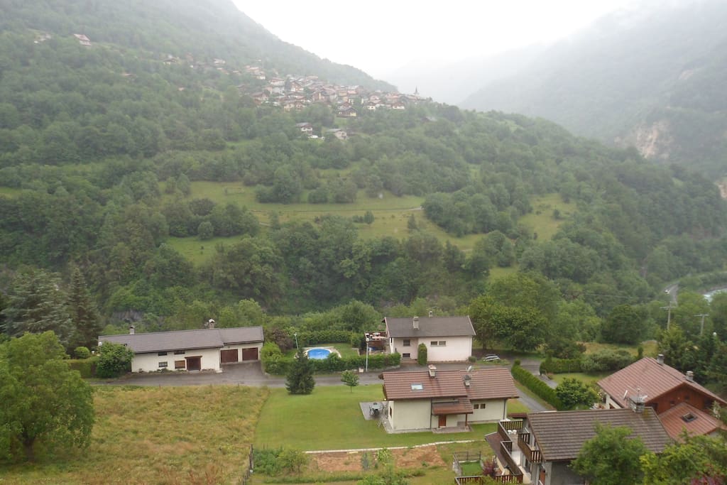 vue du séjour