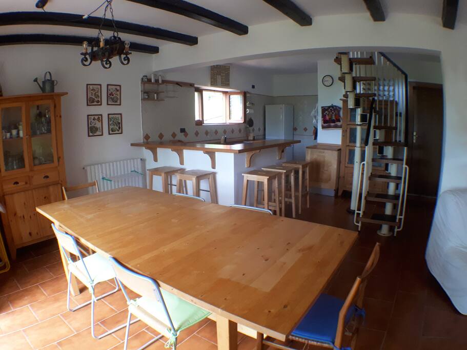Cucina e sala da pranzo