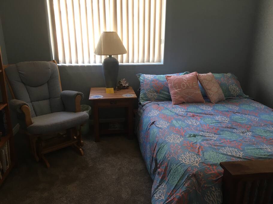 Cozy Room full sized bed