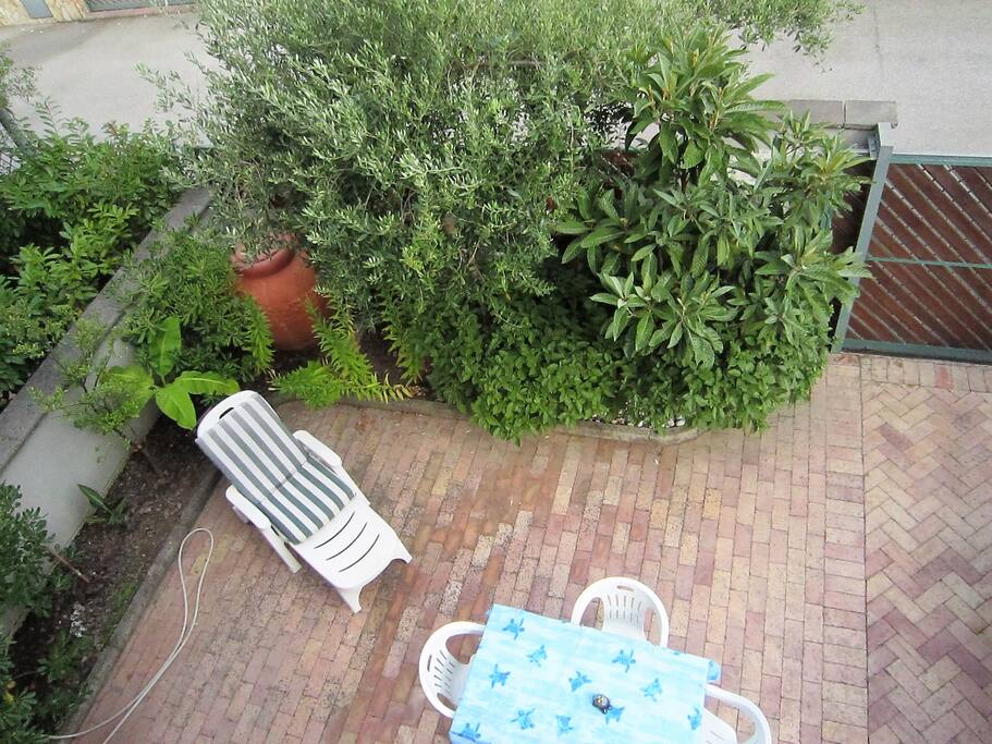 Si affaccia su un giardino.