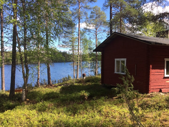 Lakeside cottage with a sauna Cabins for Rent in Kuusamo, Finland Airbnb