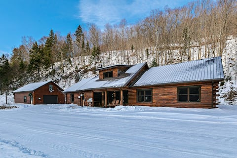 The Trophy | Riverfront | Large log home