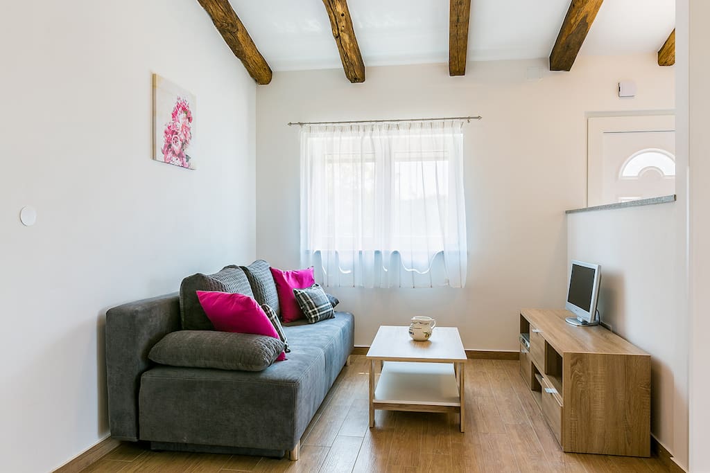 Living room on the ground level