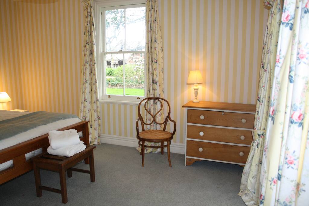 Yellow bedroom